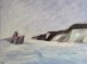Neue Werke 2026: Kreidek�ste im Winter 50x40 2026 150,-