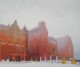 Speicher im Nebel: Stralsund