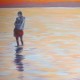 Ausstellung 'Momente' 2018: Sonnenuntergang mit Frau