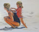 Galerie 5 - Kstenbilder: Mdchen mit Mutter